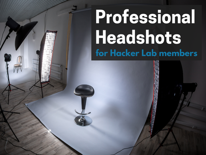 Get Professional Headshots for Hacker Lab Members