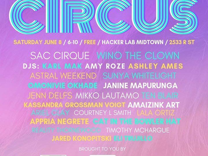 SAC-Special: 2nd Saturday - Technicolor Circus