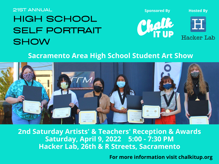 Chalk It Up - High School Self Portrait Show - Awards Ceremony