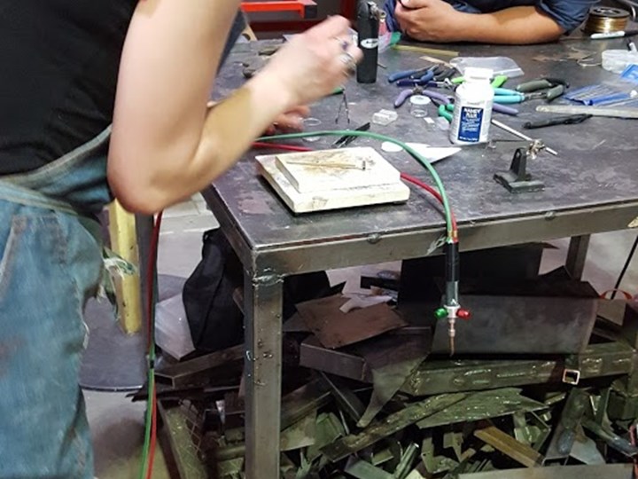 Midtown Jewelry Fabrication: Intro to Soldering for Jewelry