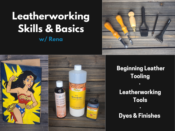 Leatherworking Skills and Basics - 1-on-1 w/Rena